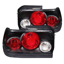 Anzo 221113 Black Clear Halogen Bulb Tail Lights Fit For 93-97 Toyota Corolla