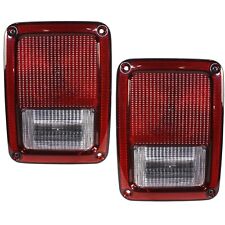 2pc Tail Light Set For 2007-2018 Jeep Wrangler Left And Right Tail Lamps Pair