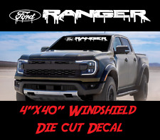 Ford Ranger Drip Windshield Vinyl Decal Sticker Truck Off Road Tailgate Banner