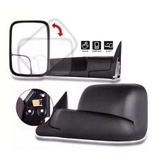 Pair Tow Mirrors For 1994-2001 Dodge Ram 1500 94-02 25003500 Flip Up Us