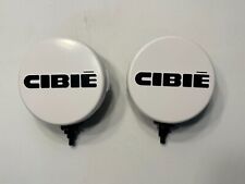 Pair Of New Cibie Fog Lamp Light Assembly Clear Lens With Covers
