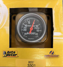 Auto Meter 3301 Sport Comp Vacuum Boost Mechanical Gauge 2 116 30 In.hg 20 Psi