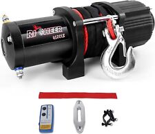 Richeer 12v Winch Synthetic Rope With Wireless Remote Mounting Bracket Atv Utv