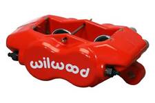 Wilwood Red Coated Universal 4 Piston Brake Caliper Forged Dynalite 1.38 Bore