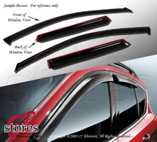 4pcs Jdm Out-channel Rain Guard Deflector For Toyota Yaris 5dr Hatchback 2011-15