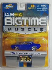 2006 Jada Bigtime Muscle 70 Plymouth Cuda Blue Cltr 024