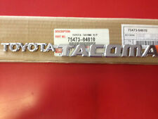 New Toyota Tacoma 95-04 Front Door Plate Badge Emblem One Side 75473-04010 Logo