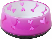 Dog Food And Water Bowl Bpa-free Dog Dish Non-skid Dog Bowl Pink 90411 10.1