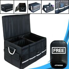 Car Boot Organiser Heavy Duty Collapsible Foldable Tidy Storage Trunk Box. Mat