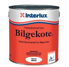 Interlux Bilgekote Enamel Marine Boat Bilge Bulkhead Paint White Quart Yma102q