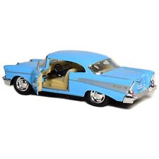 New 5 Kinsmart 1957 Chevrolet Bel Air Diecast Model Toy Car 140 Chevy Blue