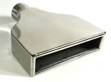 Exhaust Tip 2.25 Inlet 7.75 X 2.25 Outlet 10.00 Long Wlt1-225775-225-hp Rectang