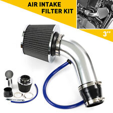 Car Cold Air Intake Filter Induction Kit Pipe Power Flow Hose Universal System