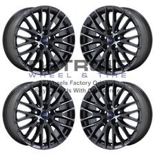 17 Ford Focus Pvd Black Chrome Wheels-h Rims Factory Oem 3882 Exchange 2012-...