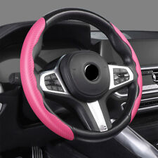 2x Universal Carbon Fiber Car Steering Wheel Booster Cover Non-slip Accessories