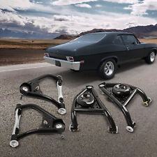 Tubular Front Upper Lower Control Arms For 1968-1974 Chevy Nova 67-69 Camaro