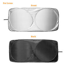 For Lexus Car Large Foldable Sun Visor Shade Windshield Window Cover Uv Block 1