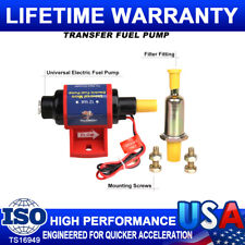 Universal 38 Micro Fuel Pump Electric Gas Diesel Inline Low Pressure 5-9psi 12v