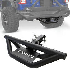Oedro For 2 Trailer Hitch Receiver Rear Bumper Guard Towing Hitch Step Bar 1x