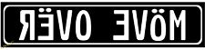 Move Over Euro Style Tag Bmw European License Plate Umlauts All Black