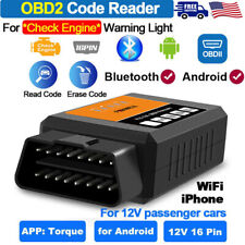 Elm327 Obdii Obd2 Wifi Car Engine Diagnostic Code Reader Scan Iphone Android Ios