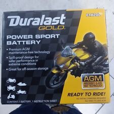 Duralast Gold Etx20l Power Sport Battery Premium Agm New