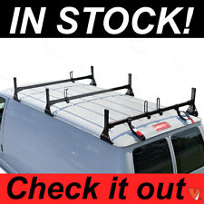Ford Econoline Van 3 Bar 1992-2015 Ladder Roof Racks Steel Black New Rack