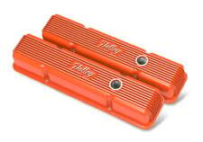 Holley 241-239 Vintage Series Finned Valve Covers With Emissions Sbc -