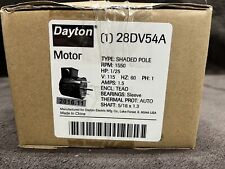 Nib Dayton Motor 28dv54a Rpm1550 Hp 125 1.5a 115v Shaft 516 X 1.3