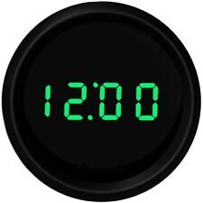 Clock Led Digital Green Led Black Bezel M8009g For Cars Trucks Made In Usa