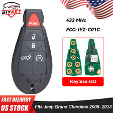 Keyless Go Smart Prox Remote Key Fob Fits Jeep Grand Cherokee 2008-2013 Iyz-c01c