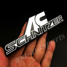 3d Ac Schnitzer Logo Chrome Car Trunk Rear Fender Badge Emblem Decal Sticker