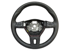 2013 Volkswagen Passat Steering Wheel Factory Black Leather Oem 3cb.959.537.d