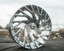 22 Inch Chrome Azara 505 Wheels Rims Machine 5x112 5x114.3 5x4.5 20 24