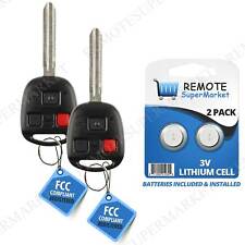 Replacement For 1998 1999 2000 2001 2002 Toyota Land Cruiser Remote Key Fob Pair