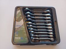 Matco Tools Short 10 To 19mm 12 Point Combination Wrench Set With Snap-on Bonus