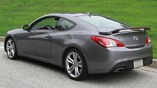 New Unpainted For 2010-2016 Hyundai Genesis Coupe Rear Spoiler Wled Light Wing