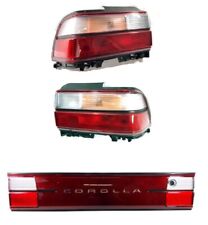 For 93 98 Toyota Corolla Tail Lights Middle Trunk Piece Garnish Set Jdm 3 Pieces