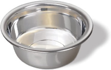 Pets Small Lightweight Stainless Steel Dog Bowl 16 Oz Food And Water Dish Natu