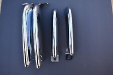 1965 1966 65 66 Ford Mustang Front Rear New Chrome Bumper Guards Set Of 4