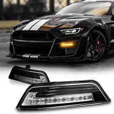 Opt7 Mustang Turn Signal Drl Sequential White Amber Led Oem Replace Pair Clear