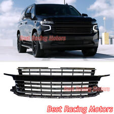 For 2021-2024 Chevy Tahoe Suburban Hc Style Front Mesh Grille Gloss Black