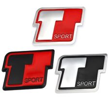 Car Sticker T Sport Emblem Badge Decals For Toyota Corolla Rav4 Prado Highlander