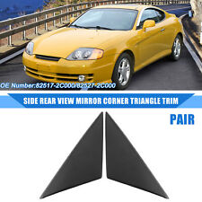 Pair Left Right Side Rear View Mirror Corner Triangle For Hyundai Tiburon 03-08