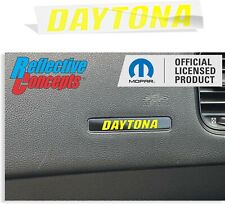 Daytona Dash Emblem Lettering Overlay Decal Sticker For 2017-2023 Dodge Charger