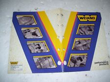 1990 Weiand Catalog 4 Pics 56 Pages-intakes Superchargers Etc