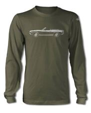 1970 Plymouth Barracuda Cuda 340 Convertible T-shirt - Long Sleeve - Side View