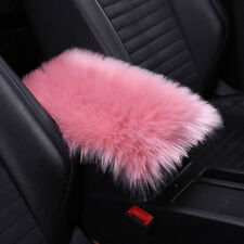 1x Car Warm Fur Plush Armrest Box Cover Mat Soft Furry Pad Cushion Accessories