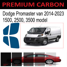 Premium Carbon Window Tint Fits Dodge Promaster 2014-2023 For 1500 2500 3500