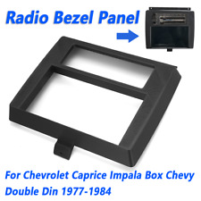 For Chevrolet 1977-1984 Caprice Impala Box Chevy Double Din Radio Bezel Panel